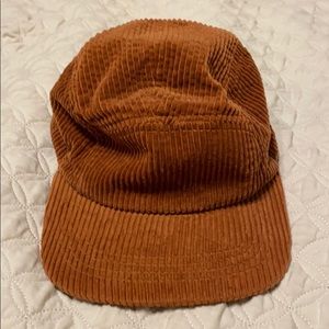 Corduroy hat